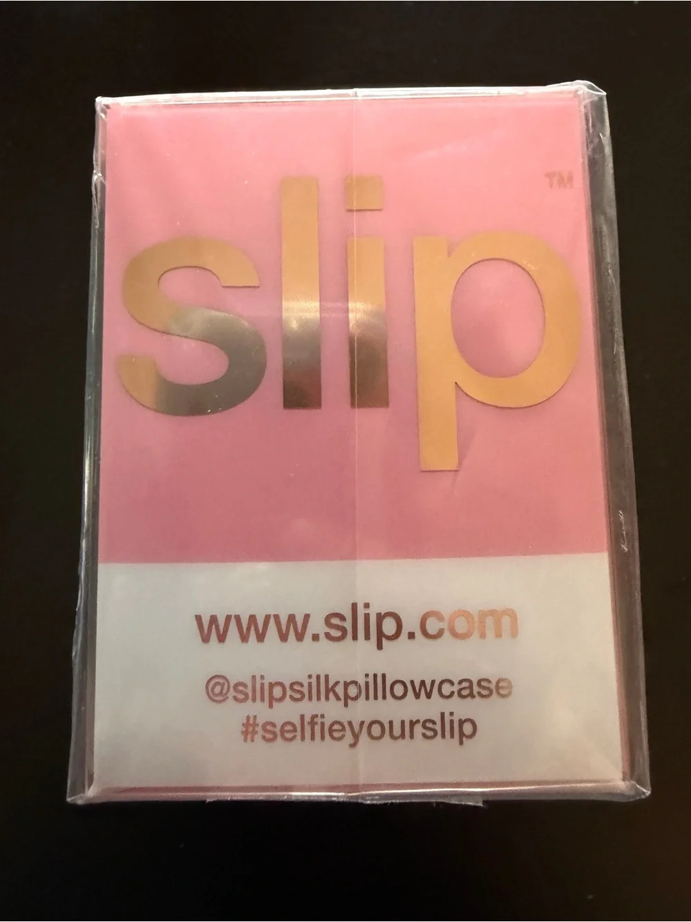 New Slip Pure Silk 3-Pack Hair Scrunchies Large Black 2 Skinny Pink & Carmel